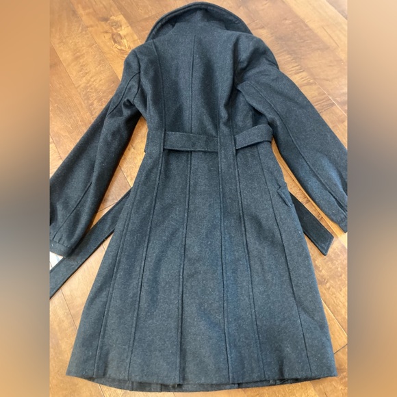 New Guess Wool Trench Cowl Neck Coat - Picture 10 of 10